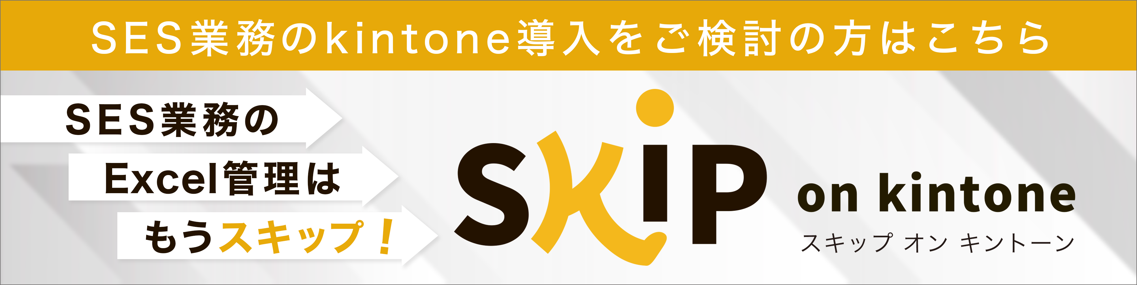 kintone SKIP バナー