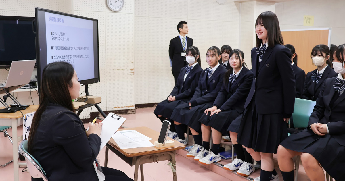 『ゼルビアがっこう』in 町田市立南中学校に参加いたしました
