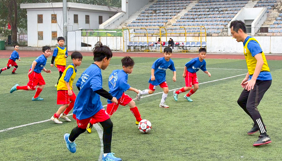【イベントレポート】ALJ Group&ldquo;start with &infin; project&rdquo; FC町田ゼルビアサッカー教室 with VietGoal